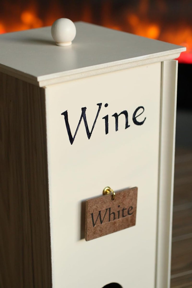 Handmade Box wine dispenser box wine holder box wine cover wine dispenser - Image 3